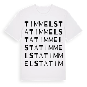 Timmelsta ordlek t-shirt – ekologisk bomull t-shirt från Pinshirt