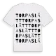 Torpaslätt ordlek t-shirt