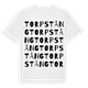 Torpstång ordlek t-shirt