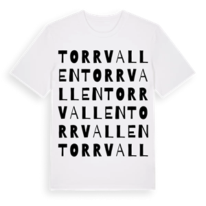 Torrvallen ordlek t-shirt – ekologisk bomull t-shirt från Pinshirt