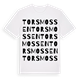 Torsmossen ordlek t-shirt