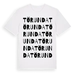 Törunda ordlek t-shirt – ekologisk bomull t-shirt från Pinshirt