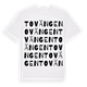 Tovängen ordlek t-shirt