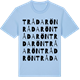 Blue Soul t-shirt med Trådarön ordlek t-shirt