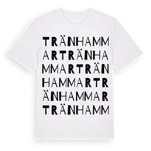 Tränhammar ordlek t-shirt – ekologisk bomull t-shirt från Pinshirt