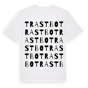 Trastbo ordlek t-shirt – ekologisk bomull t-shirt från Pinshirt