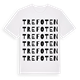 Trefoten ordlek t-shirt