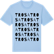 Blue Soul t-shirt med Trosa ordlek t-shirt