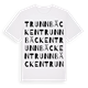 Trunnbäcken ordlek t-shirt