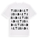 Tunadal ordlek t-shirt