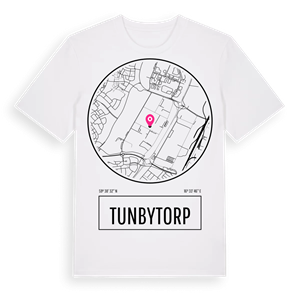 Tunbytorp t-shirt – ekologisk bomull t-shirt från Pinshirt