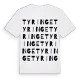 Tyringe ordlek t-shirt