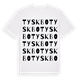 Tyskbo ordlek t-shirt