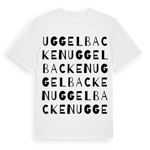 Uggelbacken ordlek t-shirt – ekologisk bomull t-shirt från Pinshirt