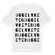 Uggelvreten ordlek t-shirt