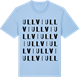 Blue Soul t-shirt med Ullvi ordlek t-shirt