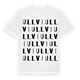 Ullvi ordlek t-shirt