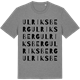 Mid Heather Gray t-shirt med Ulriksberg ordlek t-shirt