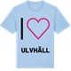Blue Soul t-shirt med Jag älskar Ulvhäll t-shirt stort tryck