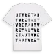 Utvreta ordlek t-shirt