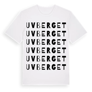 Uvberget ordlek t-shirt – ekologisk bomull t-shirt från Pinshirt