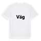 Väg fetstil t-shirt