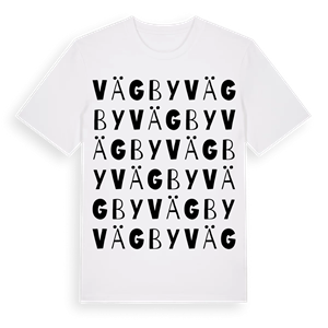 Vägby ordlek t-shirt – ekologisk bomull t-shirt från Pinshirt