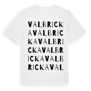 Valbricka ordlek t-shirt – ekologisk bomull t-shirt från Pinshirt