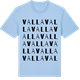 Blue Soul t-shirt med Valla ordlek t-shirt
