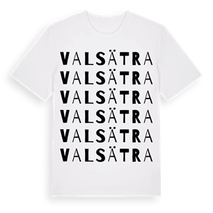 Valsätra ordlek t-shirt – ekologisk bomull t-shirt från Pinshirt