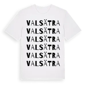 Valsätra ordlek t-shirt – ekologisk bomull t-shirt från Pinshirt