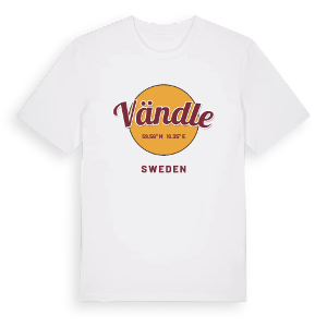 Vändle cirkel t-shirt – ekologisk bomull t-shirt från Pinshirt
