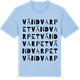 Blue Soul t-shirt med Vändvarpet ordlek t-shirt
