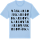 Blue Soul t-shirt med Vånkarbo ordlek t-shirt
