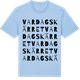 Blue Soul t-shirt med Vardagskärret ordlek t-shirt