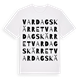 Vardagskärret ordlek t-shirt