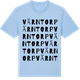 Blue Soul t-shirt med Värntorp ordlek t-shirt