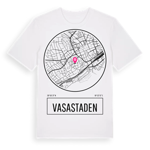 Vasastaden t-shirt – ekologisk bomull t-shirt från Pinshirt