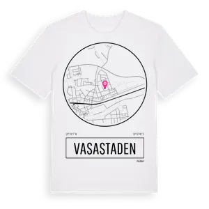 Vasastaden t-shirt – ekologisk bomull t-shirt från Pinshirt