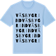 Blue Soul t-shirt med Väsbygrind ordlek t-shirt