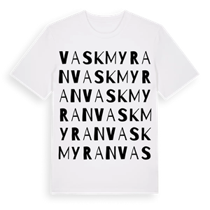 Vaskmyran ordlek t-shirt – ekologisk bomull t-shirt från Pinshirt