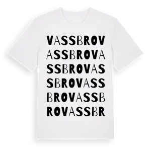 Vassbro ordlek t-shirt – ekologisk bomull t-shirt från Pinshirt