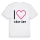Jag älskar Väst Åby t-shirt stort tryck