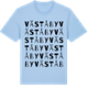 Blue Soul t-shirt med Väst Åby ordlek t-shirt