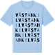 Blue Soul t-shirt med Västankil ordlek t-shirt