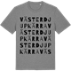 Mid Heather Gray t-shirt med Väster Djupkärra ordlek t-shirt