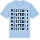 Blue Soul t-shirt med Västerby ordlek t-shirt