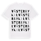 Västerbykil ordlek t-shirt
