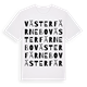 White t-shirt med Västerfärnebo ordlek t-shirt