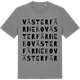 Mid Heather Gray t-shirt med Västerfärnebo ordlek t-shirt